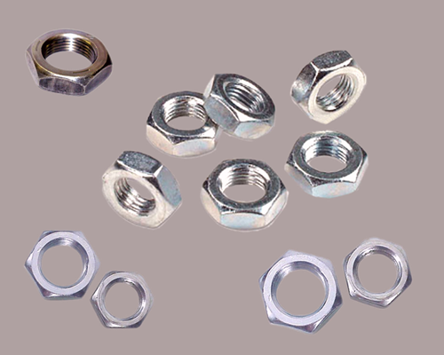 Finished Jam Hex Nut, 18-8 SS