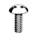 Tamper Proof Screw, 6-32 X 3/4 Truss Head, Spanner MS, 18-8 SS